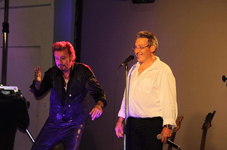 sosie de Johnny halliday