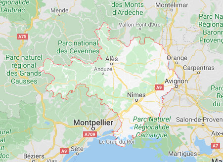 carte gard 30
