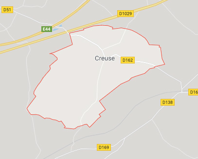 carte creuse 23