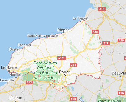 carte seine maritime 76