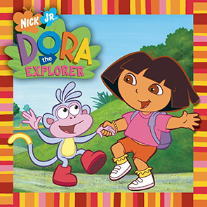 blind dessin animé Dora l'exploratrice