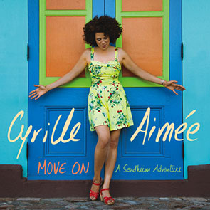 Photo de l’album Move On: A Sondheim Adventure de Cyrille Aimée, chanteuse jazz franco-dominicaine