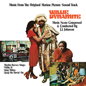 WILLIE DYNAMITE – BO du film, pochette crème et orange, blaxploitation