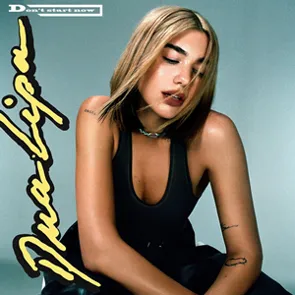 DUA LIPA – Don’t Start Now (pochette)
