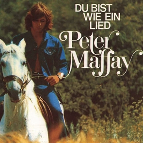 PETER MAFFAY – Du (pochette musique année 70)