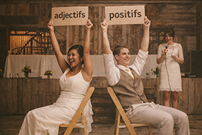 liste des adjectifs positifs pour jeu des adjectifs mariage