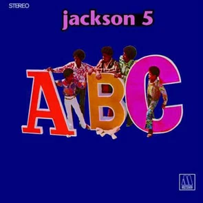 Pochette de l’album ABC des Jackson 5 montrant les cinq jeunes frères posant ensemble