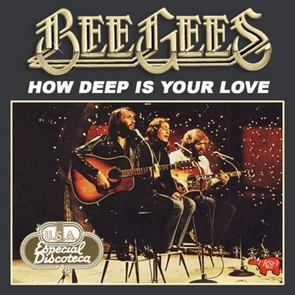 BEE GEES – How Deep Is Your Love (pochette musique année 70)