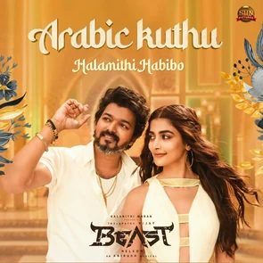 ANIRUDH RAVICHANDER & JONITA GANDHI – Arabic Kuthu (pochette)